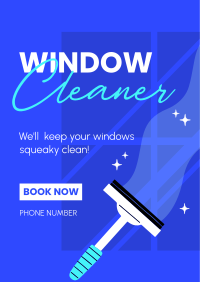 Squeaky Clean Windows Poster