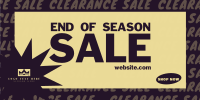 Retro Clearance Sale Twitter Post