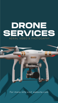 Aerial Drone Service Instagram Reel Image Preview