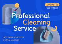 Spotless Cleaning Service Postcard Image Preview