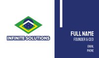 Brazil Symbol Business Card