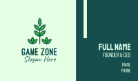 Green Eco Garden Plant Business Card Design