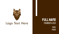 Brown Business Card example 4