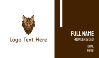 Brown Hyena Business Card