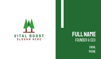 Forest Cabin Home Business Card Image Preview