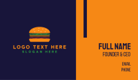 Bacon Hamburger Burger Business Card