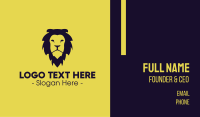Lion Business Card example 4