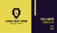 Lion Business Card example 3