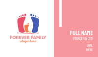 Family Steps Business Card Image Preview