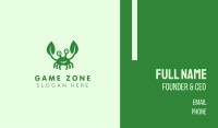Green Crab Business Card
