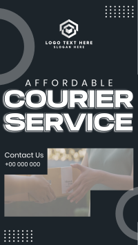 Affordable Courier Service Instagram Story