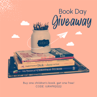 Book Giveaway Instagram Post