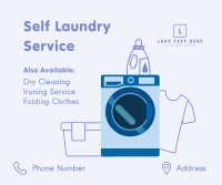 Self Laundry Service Facebook Post Image Preview