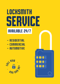 Locksmith Services Poster