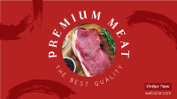 Premium Meat Facebook Event Cover