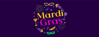 Mardi Gras Festival Facebook Cover