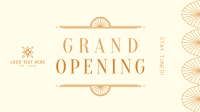 Elegant Grand Opening Facebook Event Cover