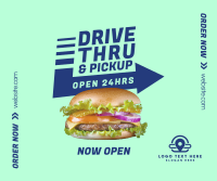 Fast Food Drive-Thru Facebook Post