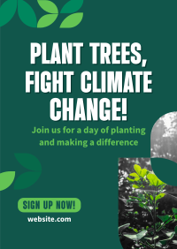 Tree Planting Event Poster