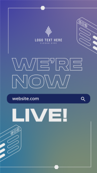 Live Website Announcement TikTok Video