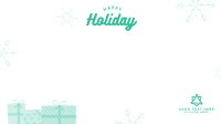 Happy Holiday Zoom Background