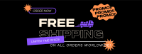 Worldwide Shipping Promo Facebook Cover