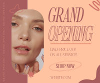 Salon Grand Opening Facebook Post