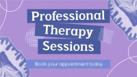 Abstract Therapy Session Collage Animation