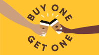 Buy One Get One Coffee Facebook Event Cover