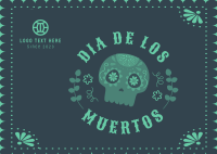 Day of The Dead Postcard