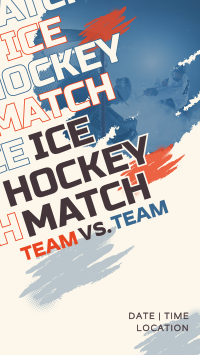 Ice Hockey Versus Match Video