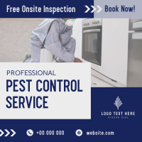 Professional Pest Control Linkedin Post Design