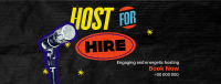 Hiring Event Host Facebook Cover