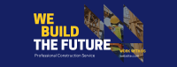 Construct the Future Facebook Cover Design