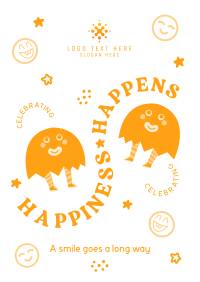 Happiness Is Contagious Flyer