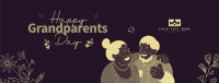 Happy Grandparents Day Facebook Cover Design