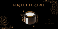 Fall Scented Candle Twitter Post