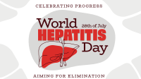 Line Art Hepatitis Day Animation