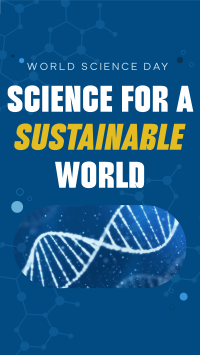 Sustainable World Science Day Instagram Reel