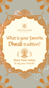 Diwali Customer Engagement Instagram Reel Image Preview