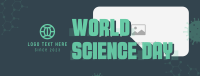 Corporate World Science Day Facebook Cover Image Preview