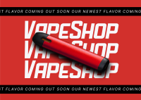 Hit That Vape Postcard Image Preview