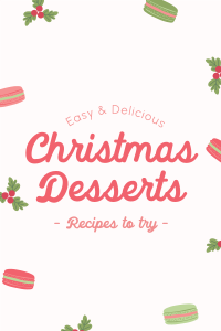 Cute Homemade Christmas Pastries Pinterest Pin Image Preview