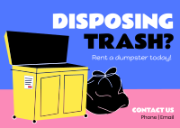 Garbage Postcard example 4