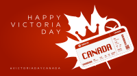 Canada Boarding Pass Facebook Event Cover