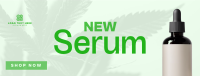 Organic Skin Serum Facebook Cover Design