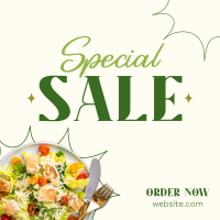 Salad Special Sale Instagram Post Design