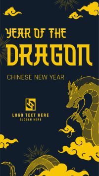 Chinese Dragon Zodiac Instagram Reel Design