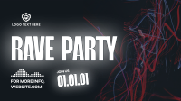Rave Party Vibes Facebook Event Cover