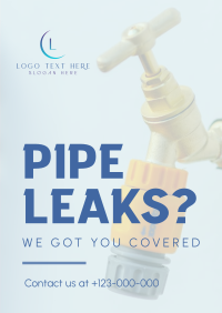 Leaky Pipes Flyer Design